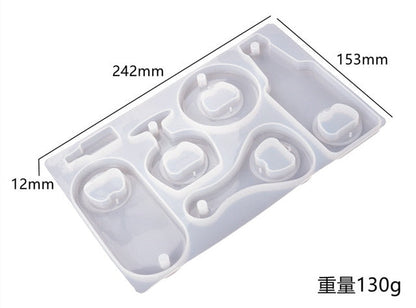 Beer Bottle Opener Resin Silicone Mould Kit 