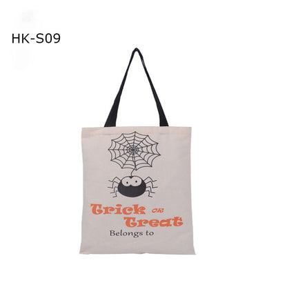 Bulk Halloween Trick Or Treat Canvas Candy Sacks Blanks