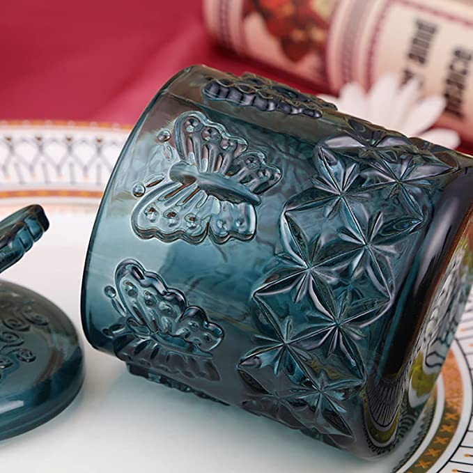 Butterfly Lid Resin Storage Jar Trinket Box Silicone Mould Resin Mould