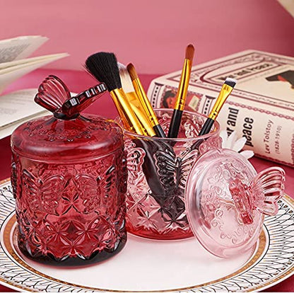 Butterfly Lid Resin Storage Jar Trinket Box Silicone Mould Resin Mould