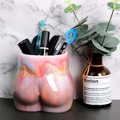 Cheeky Butt Vase Pen Holder Silicone Mould Mould