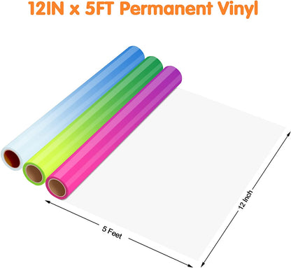 Cold Sensitive Colour Changing Permanent Adhesive Vinyl Roll 30x150cm –  Craft Outlet Australia