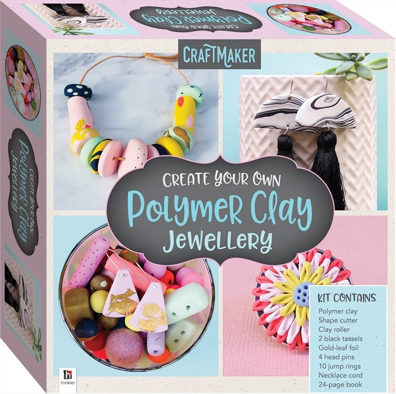 CraftMaker Create Your Own Polymer Clay Jewellery Polymer Clay Kit