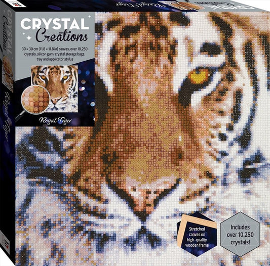 Crystal Creations Diamond Painting - Regal Tiger