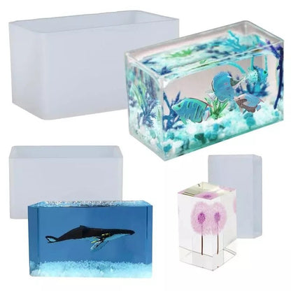 Cube Cuboid Resin Silicone Moulds Range Resin Moulds