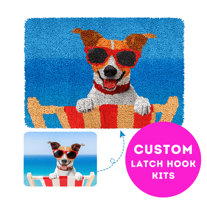 Customised Latch Hook Rug Making Kits Latch Hook Rug Kit
