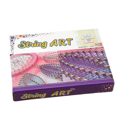 DIY 3D String Art Kit - Blue Whale Art Kit