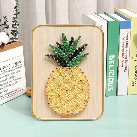 DIY 3D String Art Kit - Pineapple Art Kit