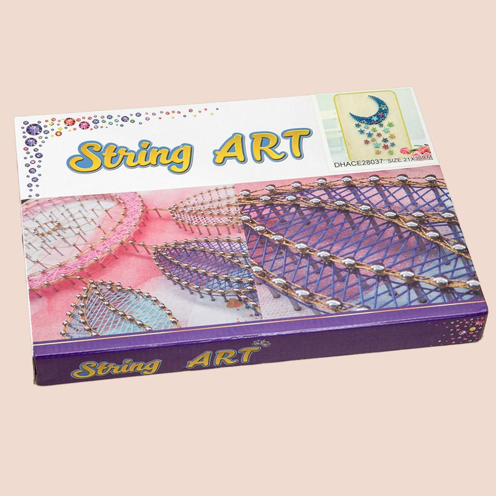 DIY 3D String Art Kit - Sun Face Art Kit