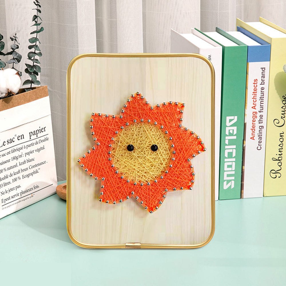 DIY 3D String Art Kit - Sun Face – Craft Outlet Australia