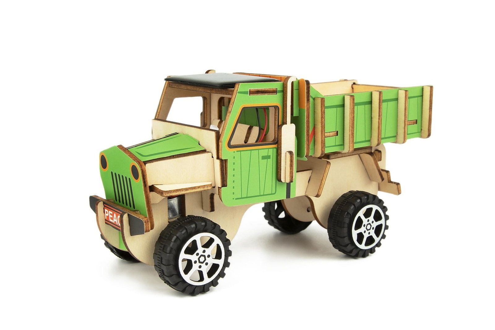 DIY WOODEN SOLAR TRUCK SCIENCE CRAFT KIT 