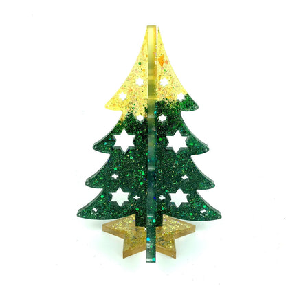 DIY Christmas Tree Decor Ornament Silicone Mould Resin Mould