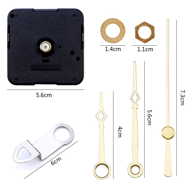 DIY Clock Pointer & Mechanism Sets – Craft Outlet Australia