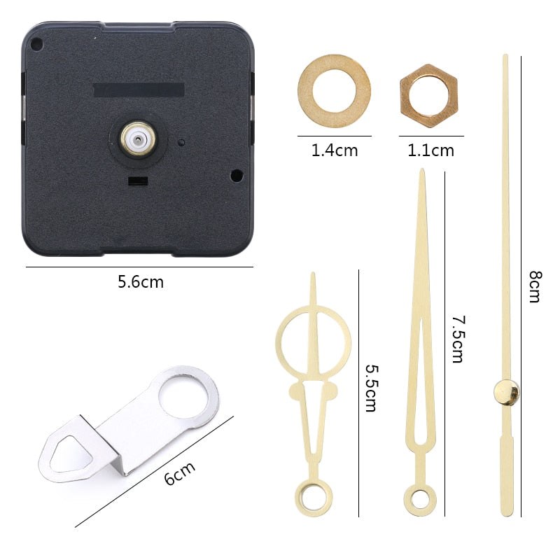 DIY Clock Pointer & Mechanism Sets Resin Mould