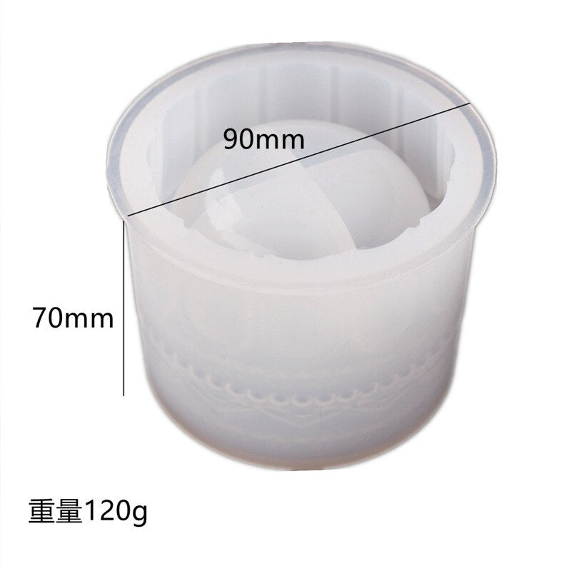 DIY Epoxy Resin Mould Trinket Box with Lid Resin Mould