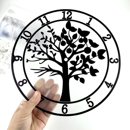 DIY Epoxy Resin Tree of Life Clock Silicone Mould