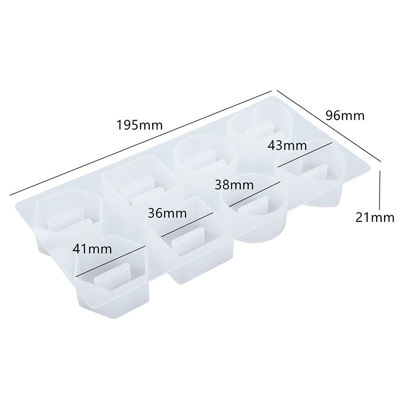 DIY Wedding Ring Holder Silicone Mould Resin Moulds