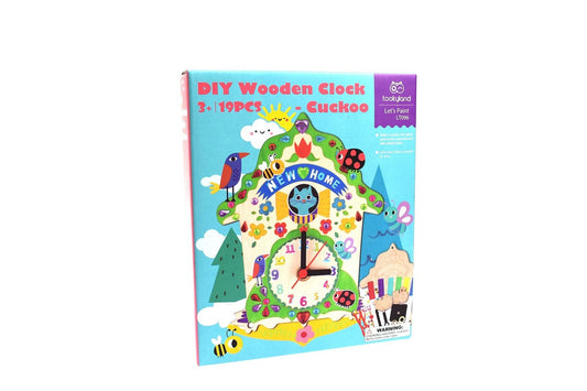 DIY WOODEN CLOCK CUCKOO SCIENCE CRAFT KIT 