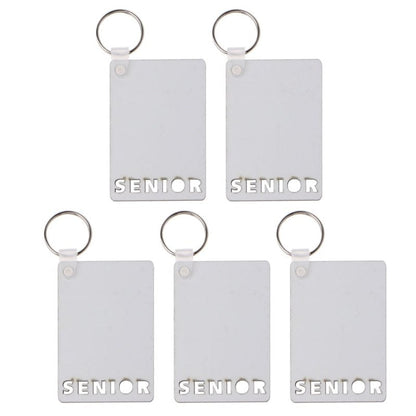 Double-Side Dye Sublimation Heat Transfer Blank Love Key Rings