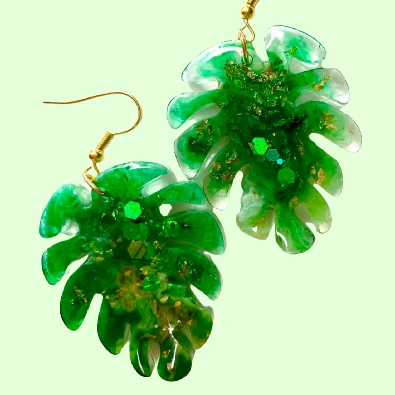 Resin deals earring making