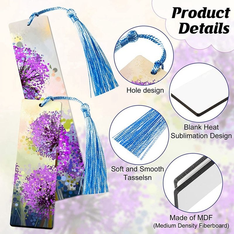 new arrival sublimation bookmarks blanks for