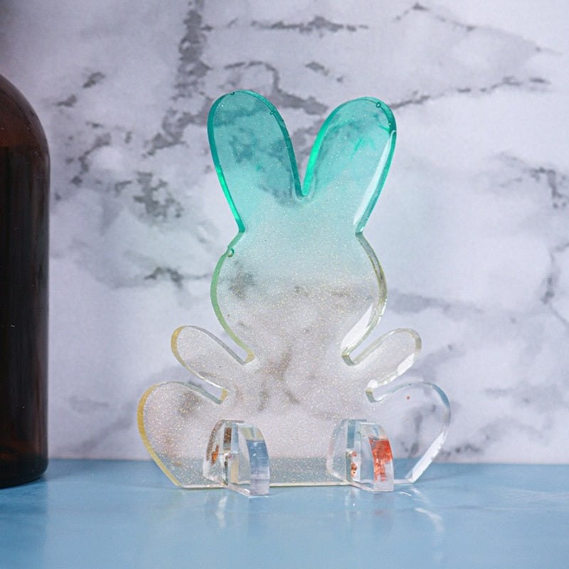 Easter Bunny Rabbit Epoxy Resin Silicone Mould Resin Mould