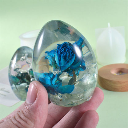 Easter Egg Ornament Epoxy Resin Silicone Mould Resin Mould