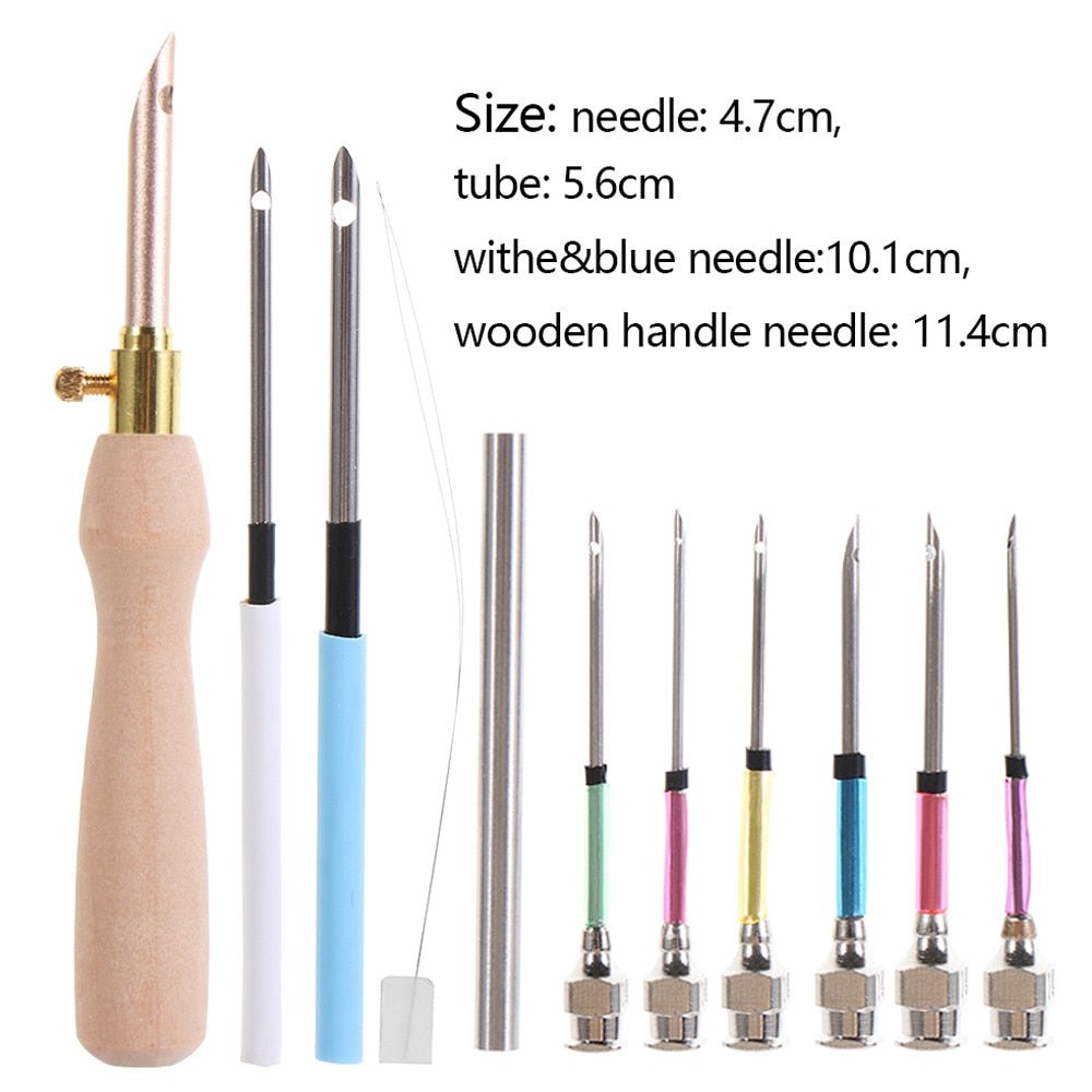 11Pcs Embroidery Punch Needle Tool Kit Embroidery