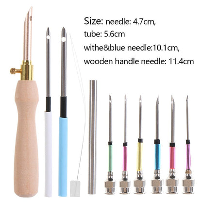 11Pcs Embroidery Punch Needle Tool Kit Embroidery