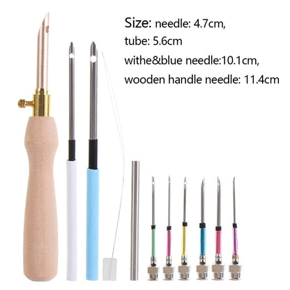 11Pcs Embroidery Punch Needle Tool Kit Embroidery