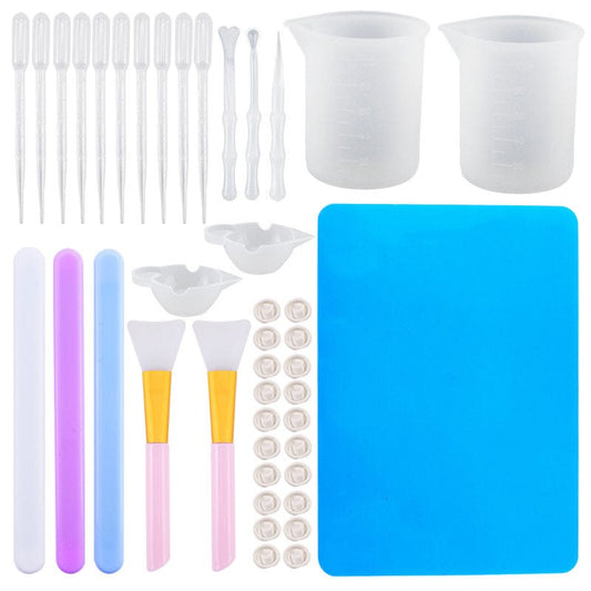 Epoxy Resin Accessories Mixing Tool Kit