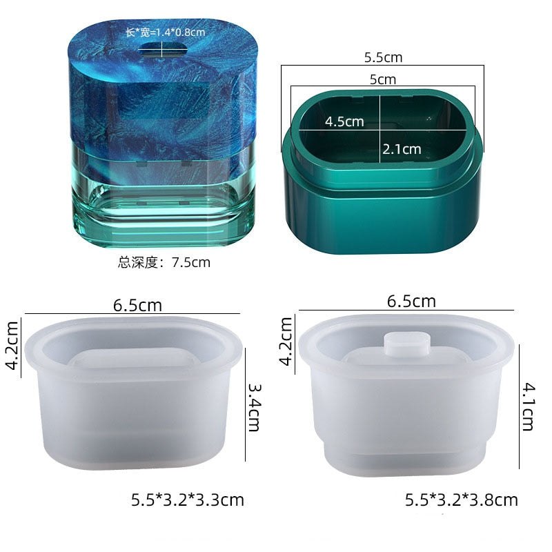 Epoxy Resin Airpod Case Silicone Mould 