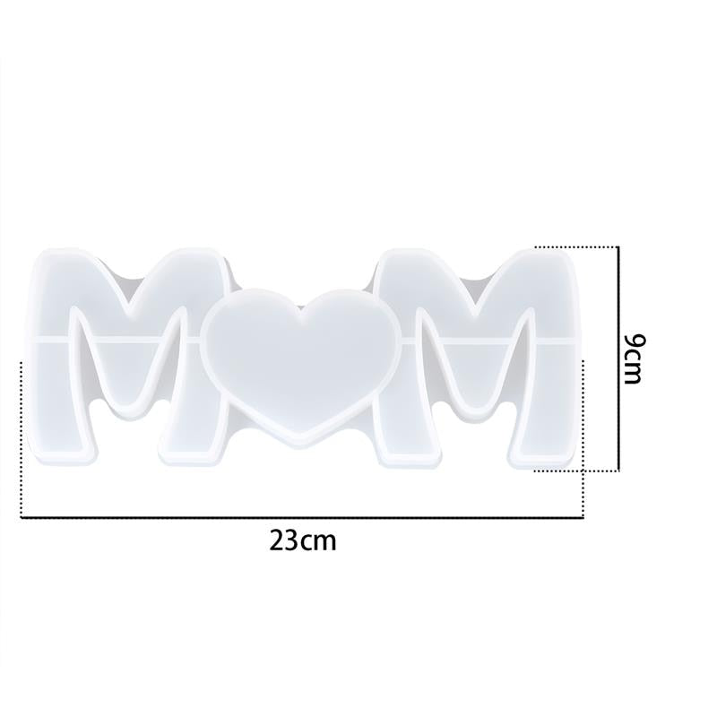 Epoxy Resin Silcone Mould Mum 