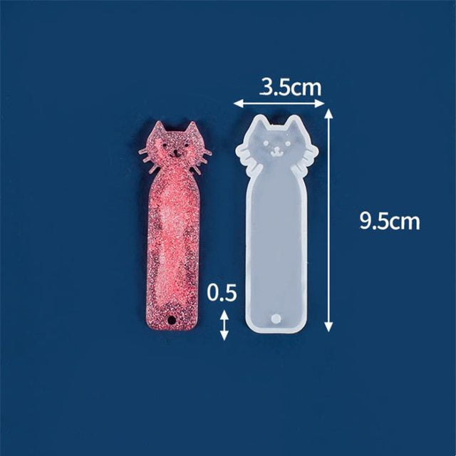 Epoxy Resin Silicone Bookmark Moulds 