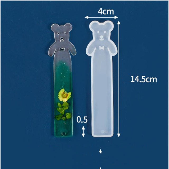 Epoxy Resin Silicone Bookmark Moulds 