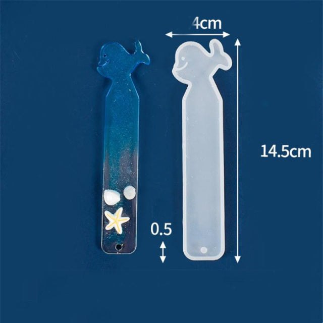 Epoxy Resin Silicone Bookmark Moulds 