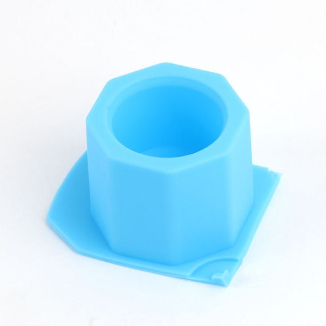 Geometric Octagonal Silicone Flowerpot Mould Resin Moulds