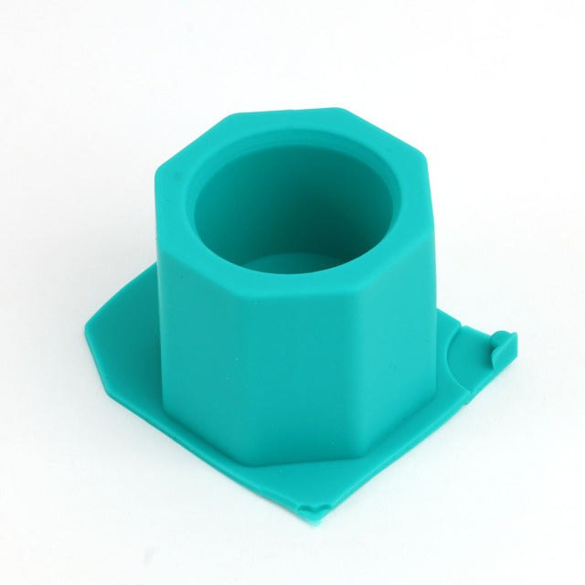 Geometric Octagonal Silicone Flowerpot Mould Resin Moulds