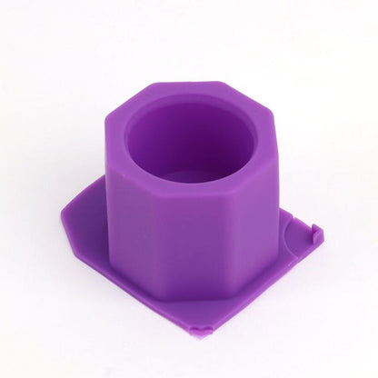 Geometric Octagonal Silicone Flowerpot Mould Resin Moulds