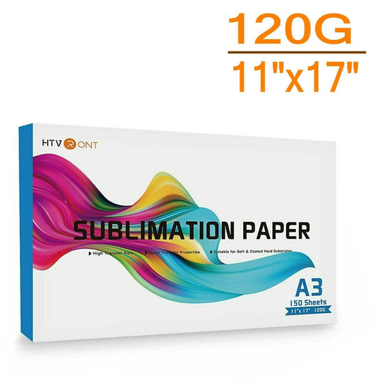 HTVRONT 150 Sheets A3 Sublimation Paper Heat Transfer Paper for Inkjet Printer