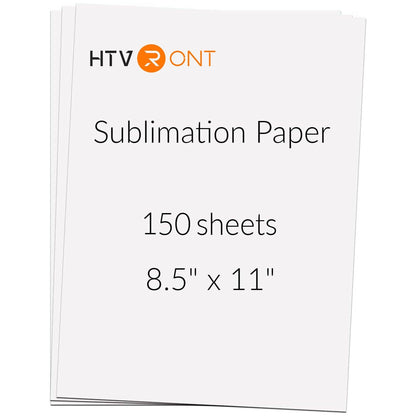 HTVRONT 150 Sheets A4 Sublimation Paper Heat Transfer Paper for Inkjet Printer