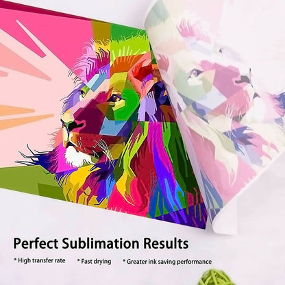 HTVRONT 150 Sheets A4 Sublimation Paper Heat Transfer Paper for Inkjet Printer