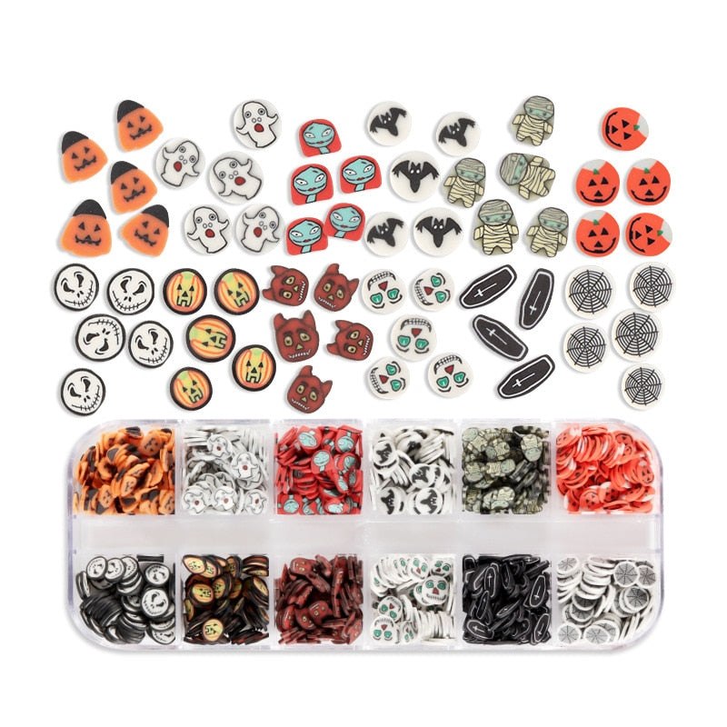 Halloween Polymer Clay Resin Embellishments 