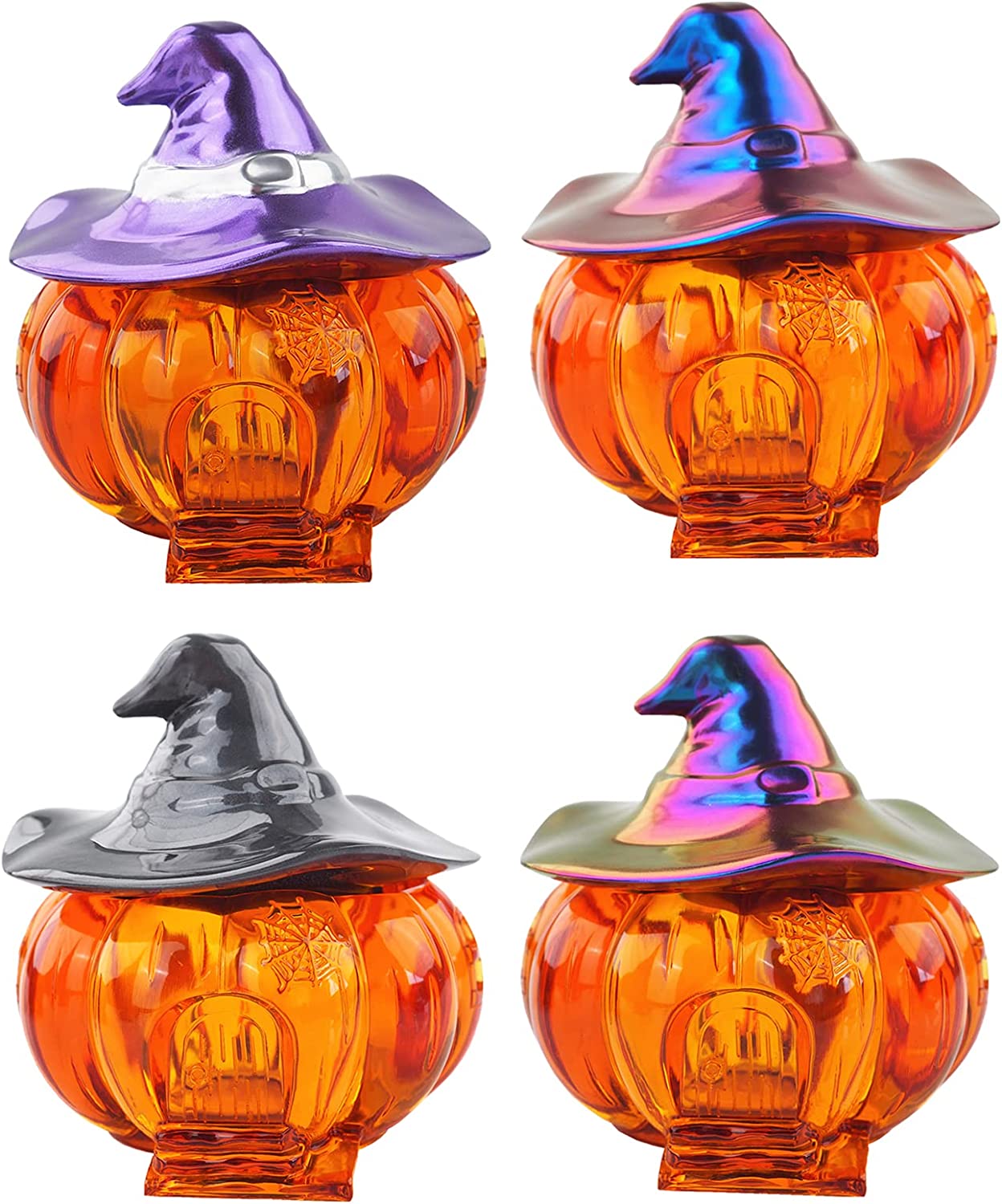 Halloween Pumpkin Trinket Box Silicone Resin Mould 