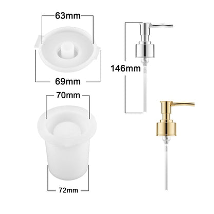 Hand Wash Sanitizer Silicone Mould Epoxy Resin Kit Moulds