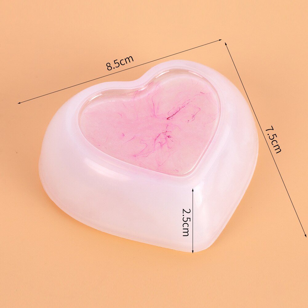 Heart Trinket Dish Resin Silicone Mould Resin Moulds