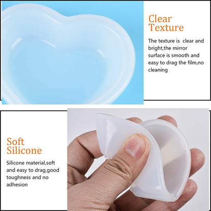 Heart Trinket Dish Resin Silicone Mould Resin Moulds