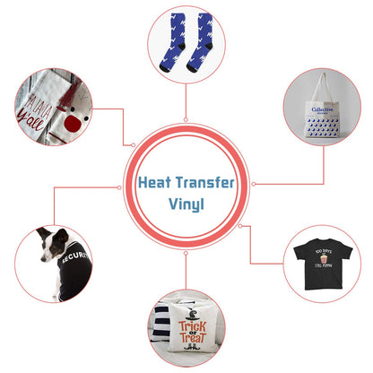 Heat Transfer Vinyl Starter Pack Rolls 