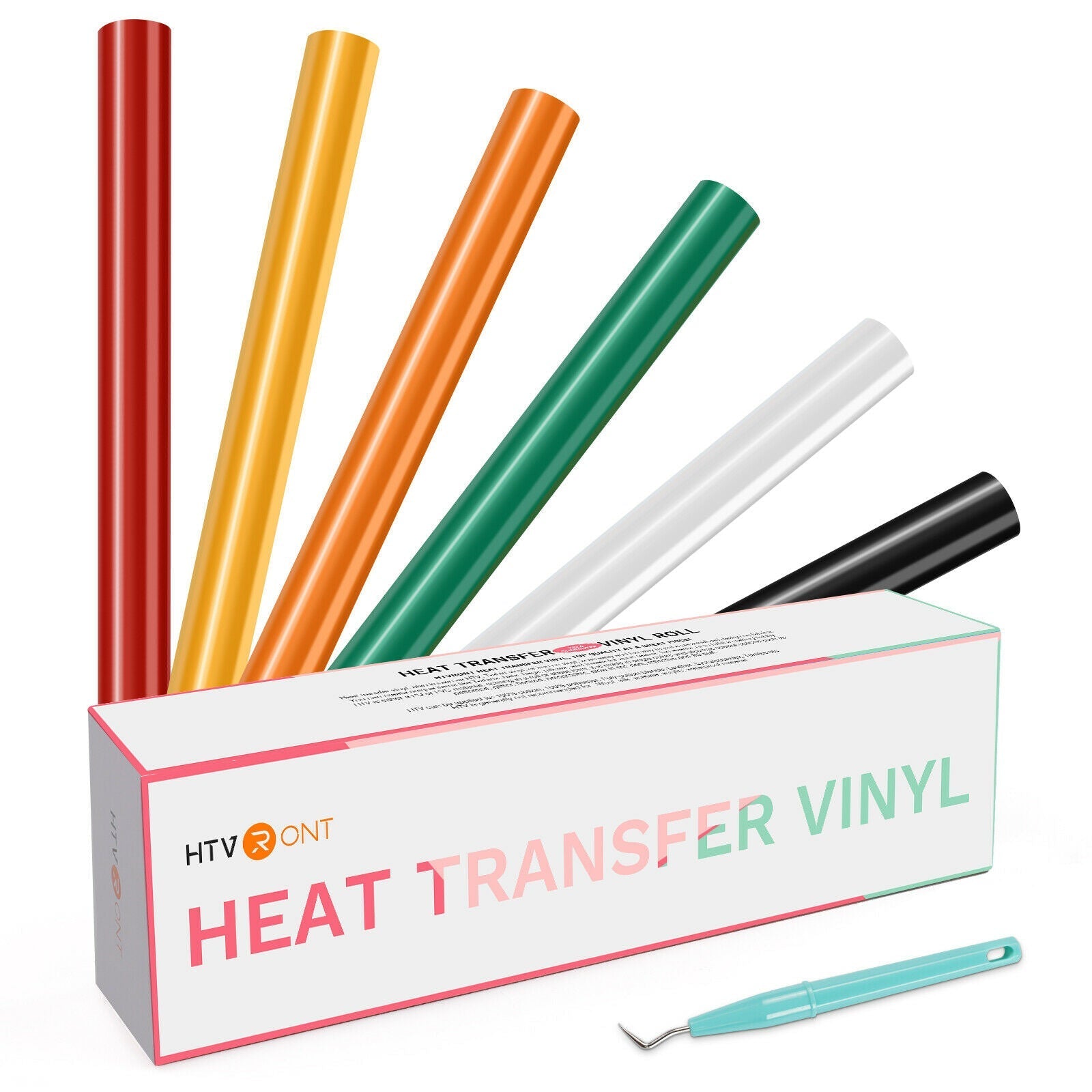 Heat Transfer Vinyl Starter Pack Rolls 