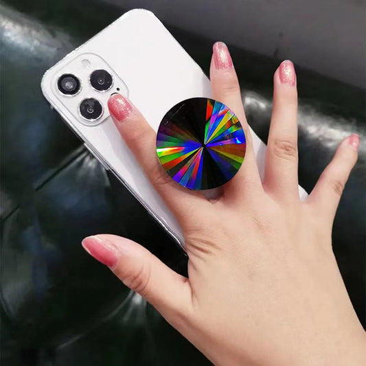 Holographic Phone Pop Socket Grip Silicone Mould Resin